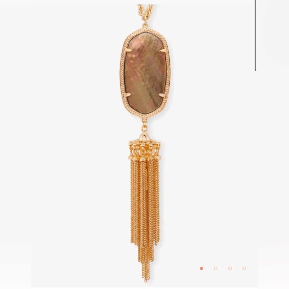Kendra Scott Rayne Necklace Rose Gold